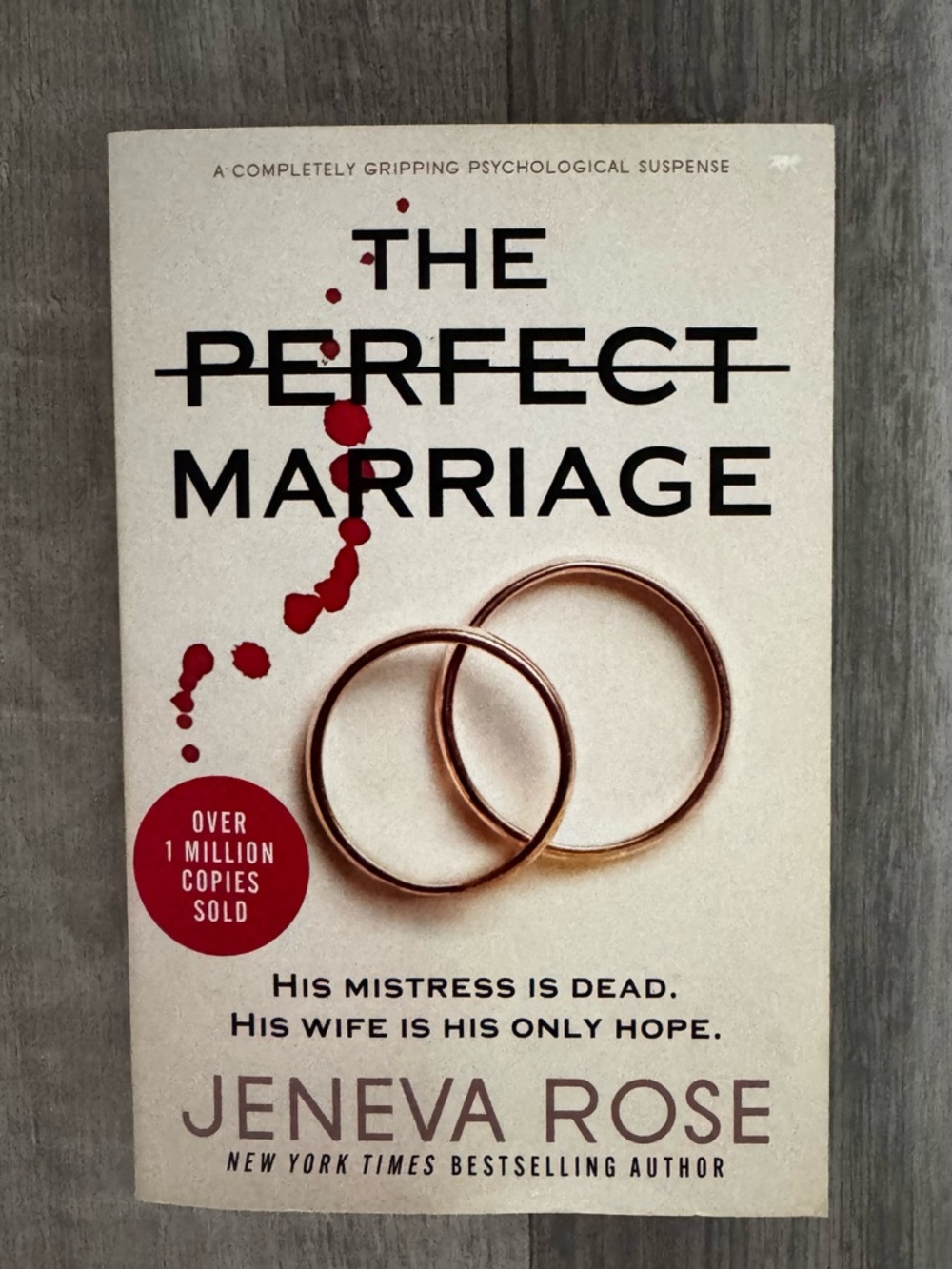 The Perfect Marriage by Jeneva Rose - Paperback